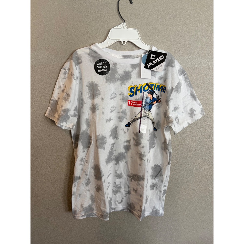 MLB Players Shohei Ohtani Los Angeles Kids Extra Large Tie Dye Shirt NEW